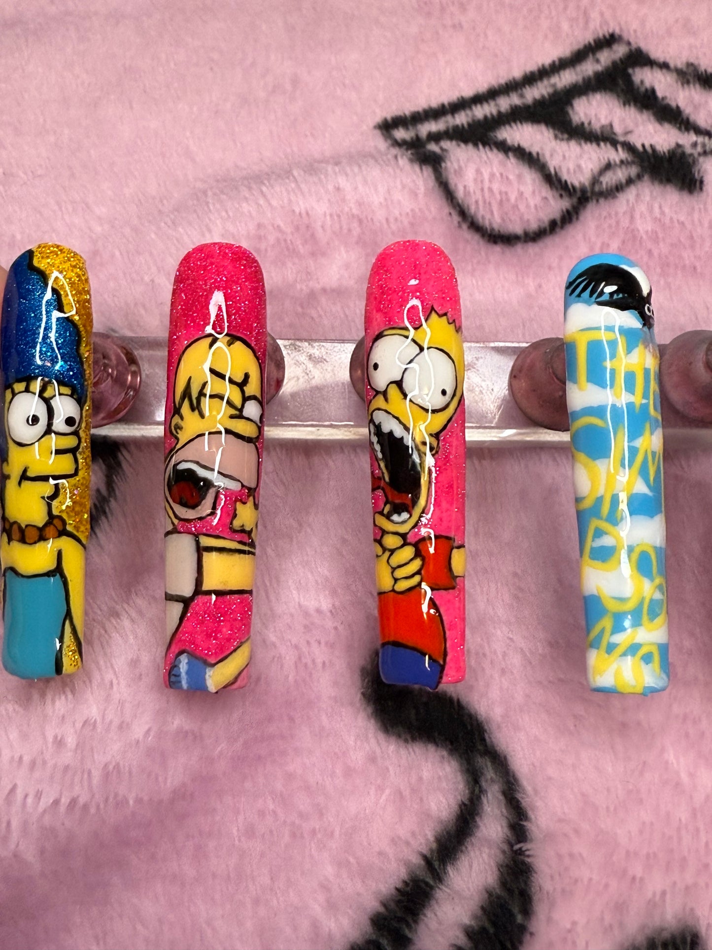The Simpsons Nails