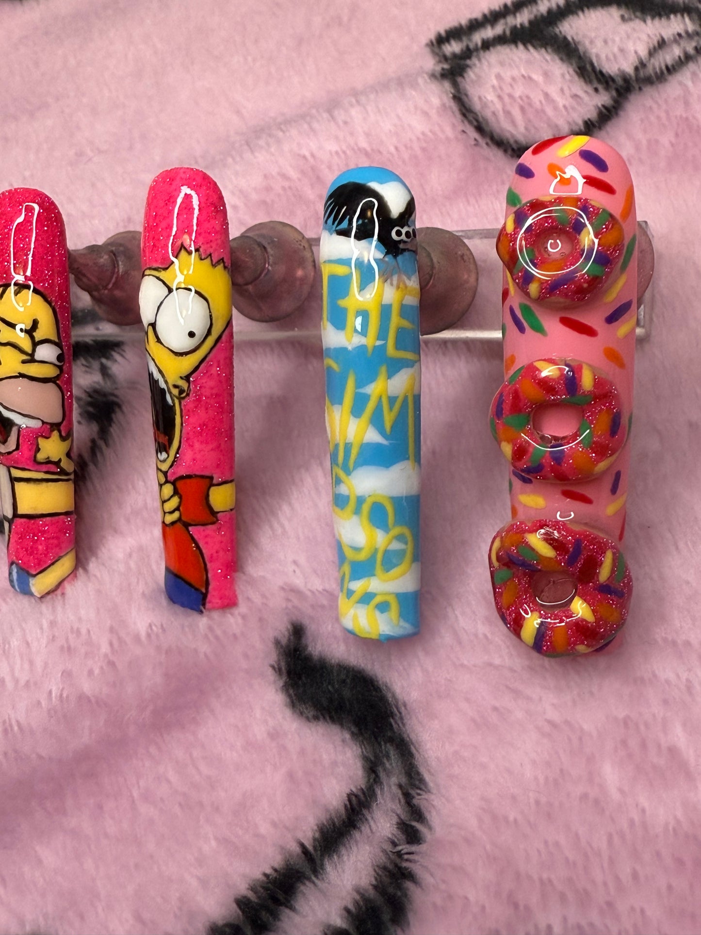 The Simpsons Nails