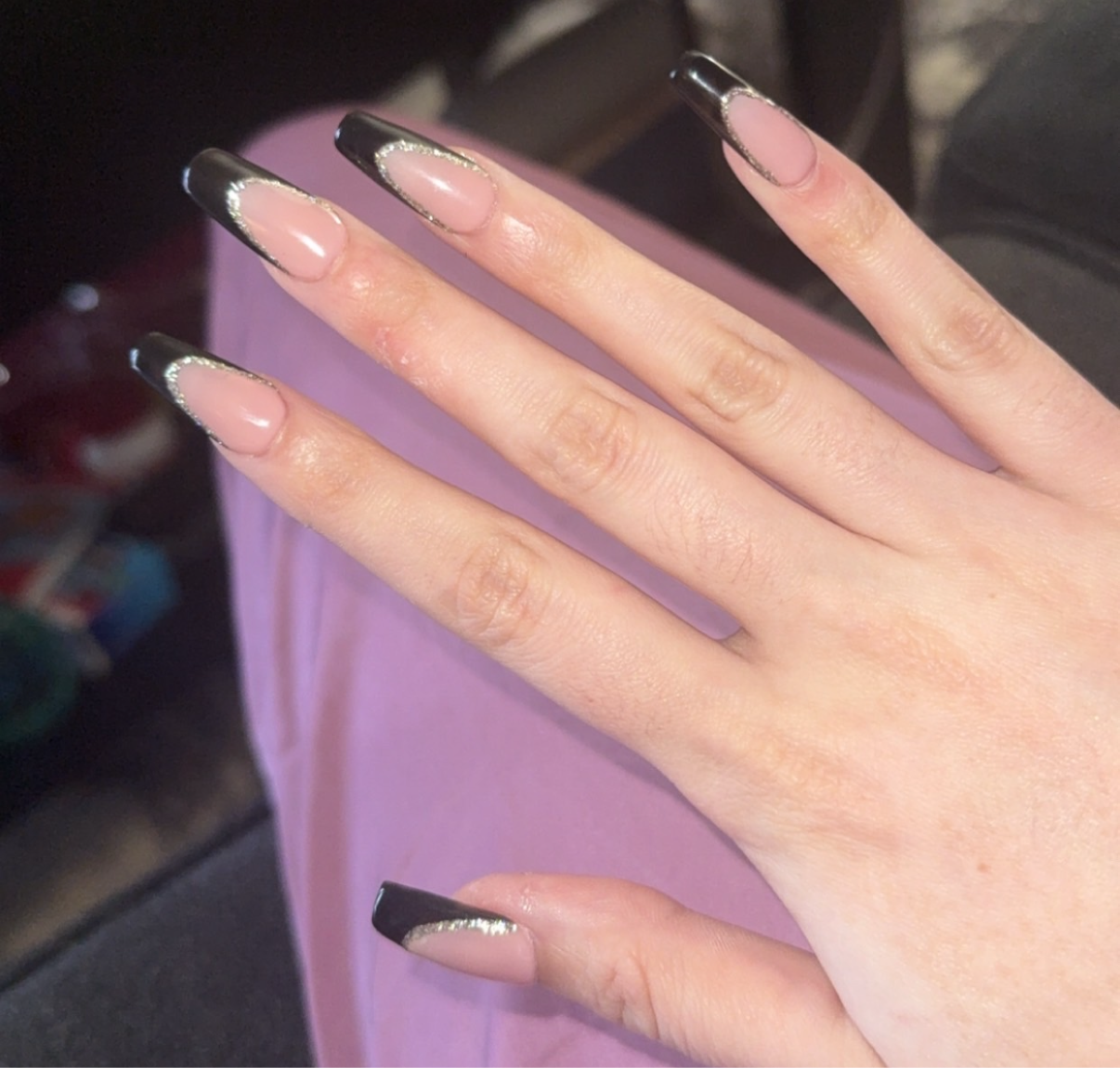 Birthday Glam Nails