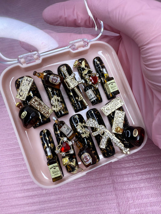 Glam Gangsta Nails