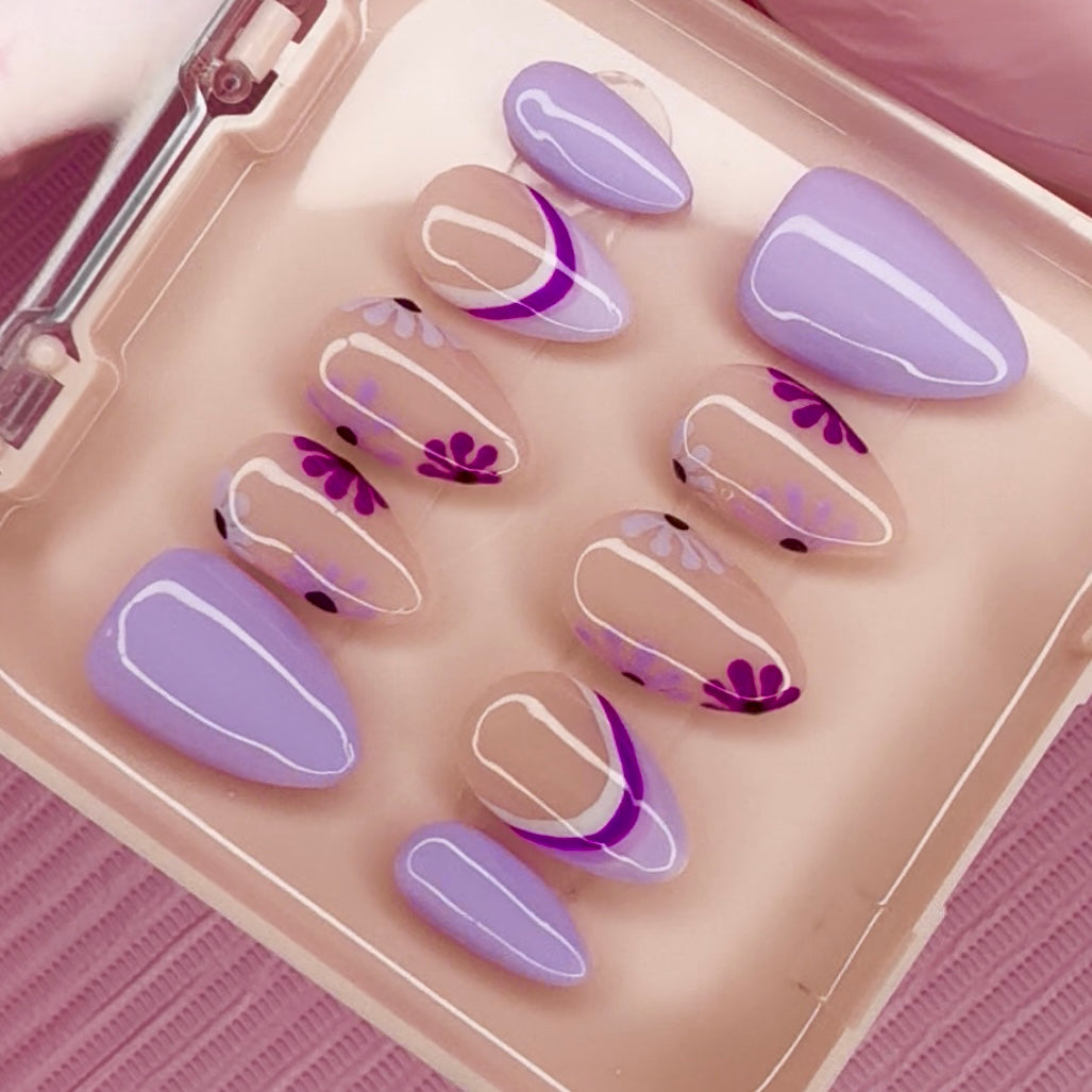 Purple Pedal Perfection 💜