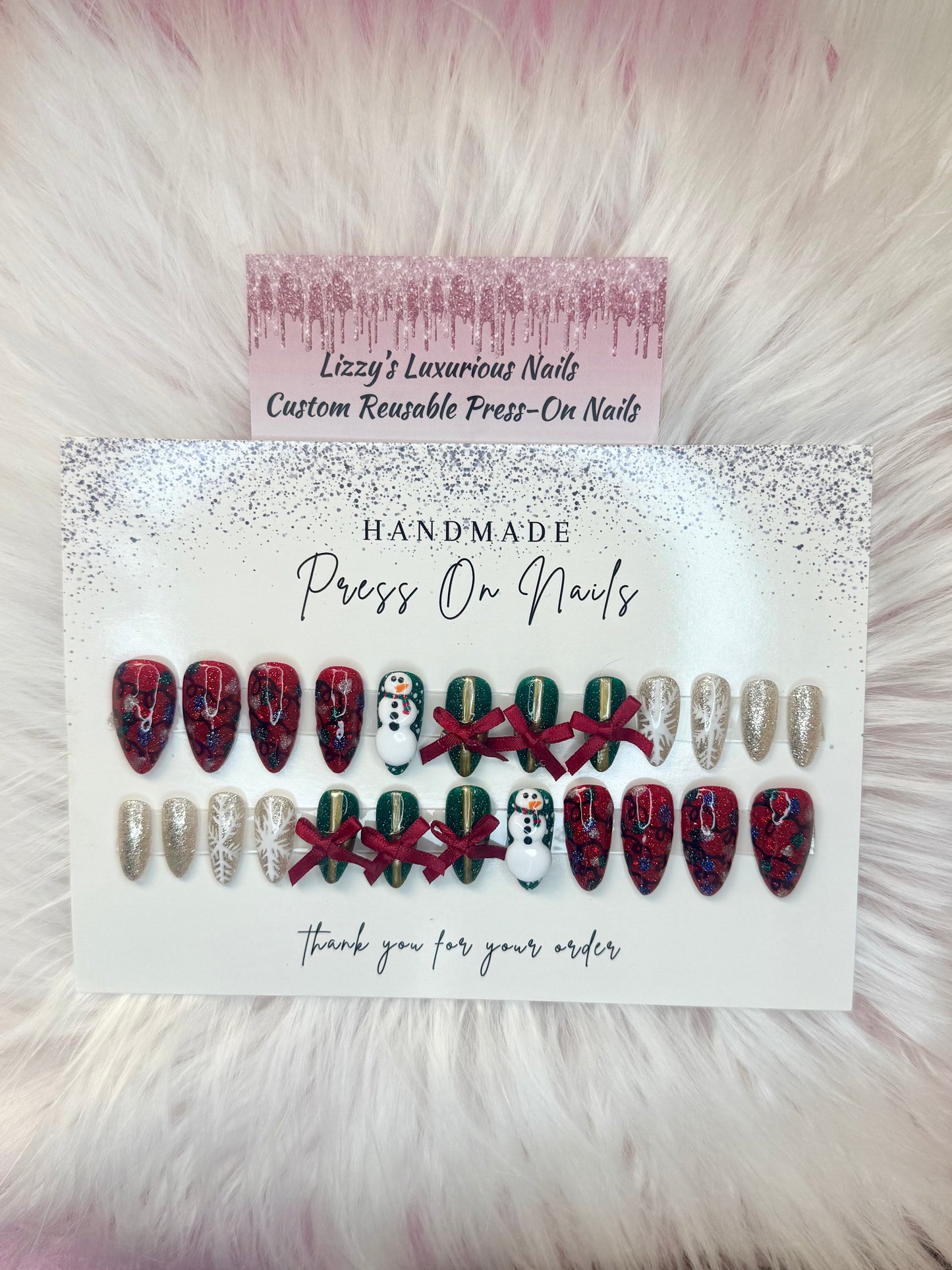 Jingle Bell Glam - Premade Set ⛄️ 🎁