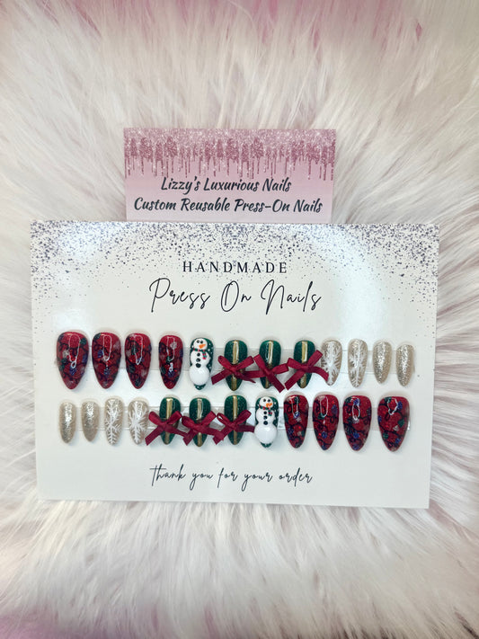 Jingle Bell Glam - Premade Set ⛄️ 🎁