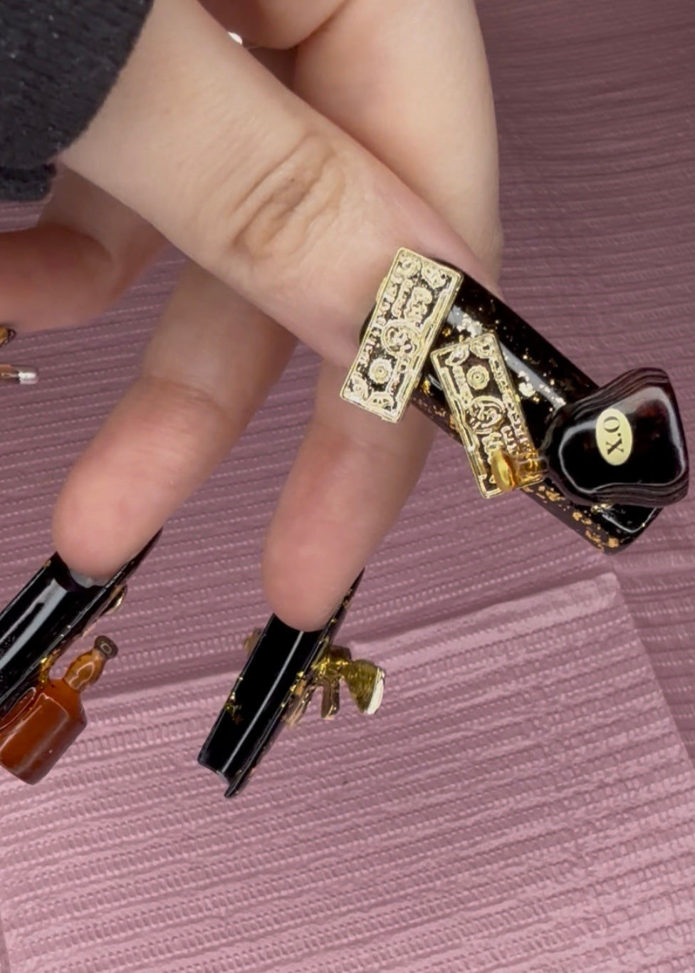 Glam Gangsta Nails