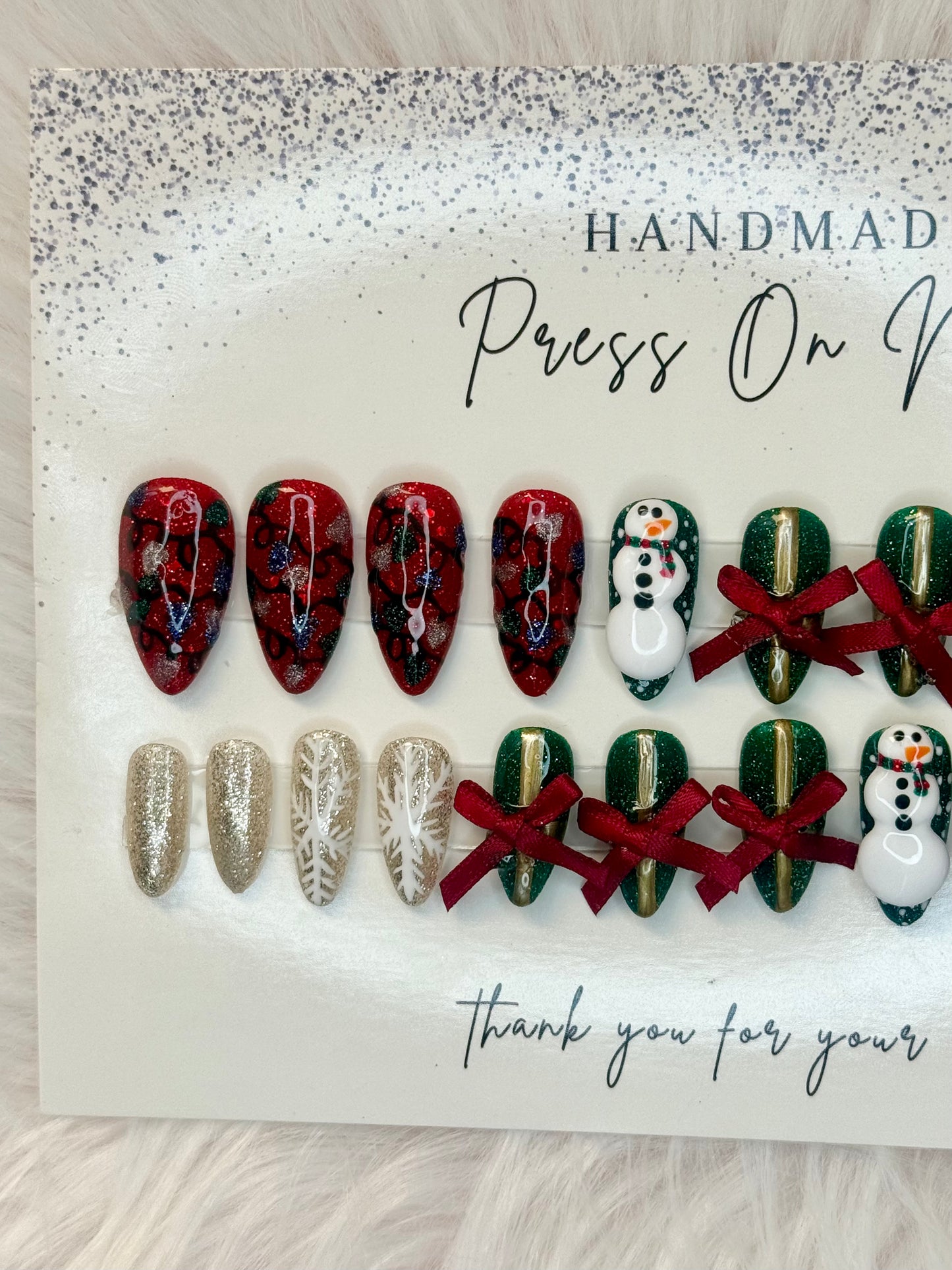 Jingle Bell Glam - Premade Set ⛄️ 🎁