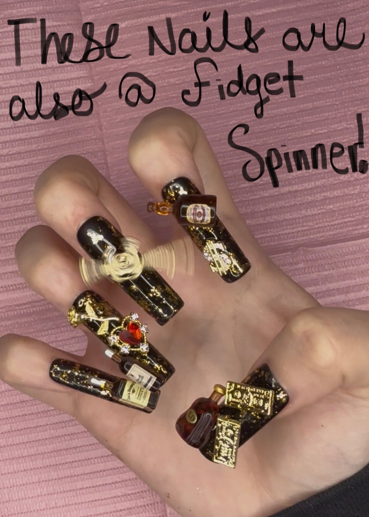 Glam Gangsta Nails