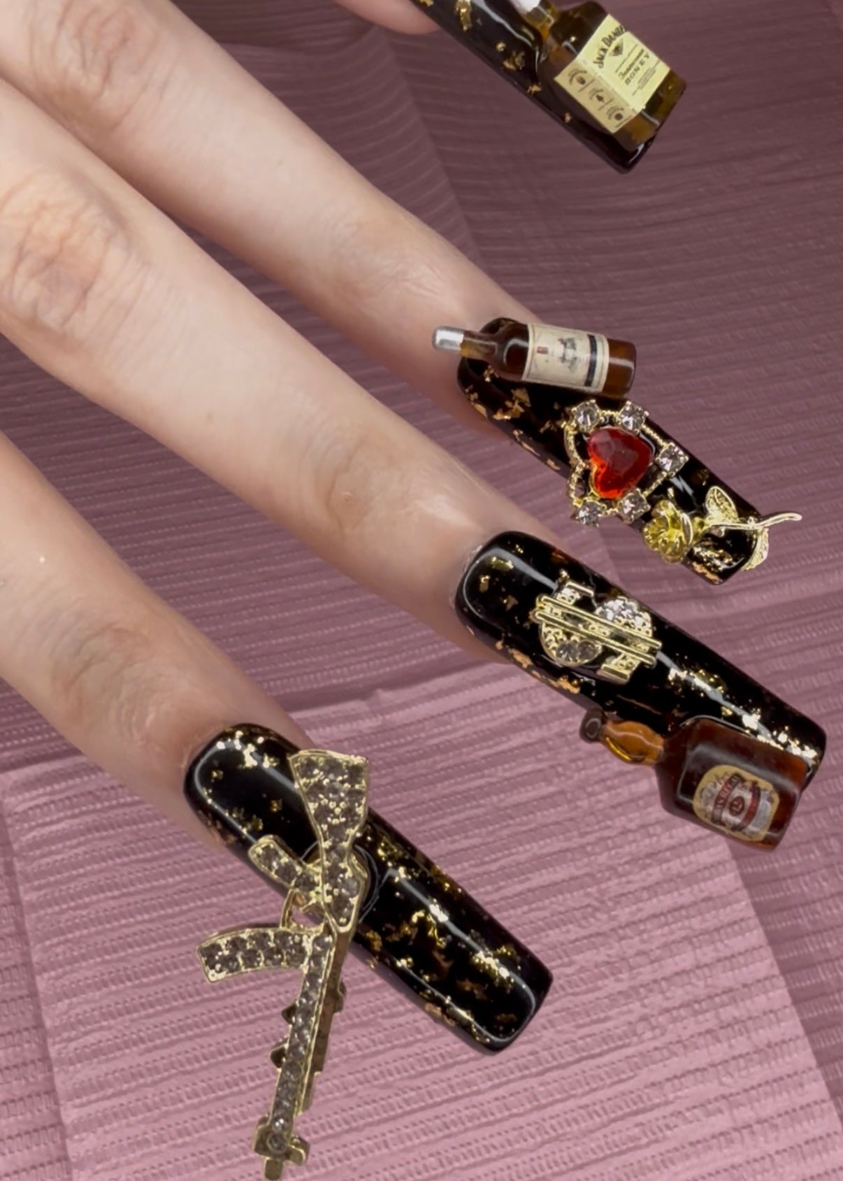 Glam Gangsta Nails