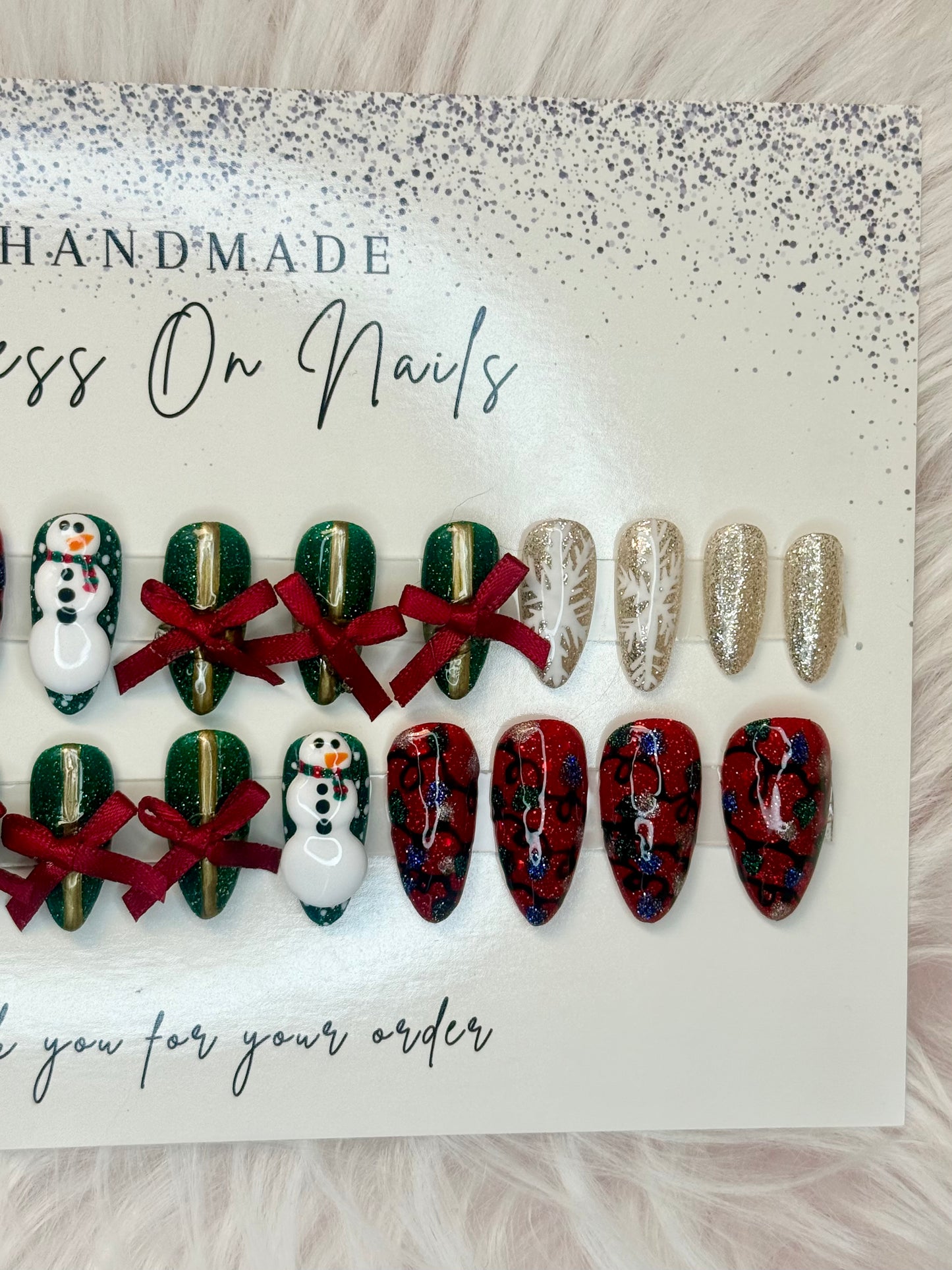 Jingle Bell Glam - Premade Set ⛄️ 🎁